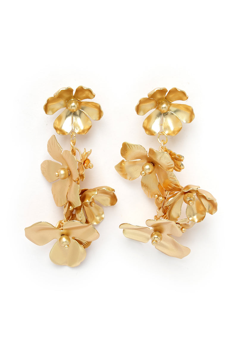 Boucles d'oreilles Golden Bloom Dop