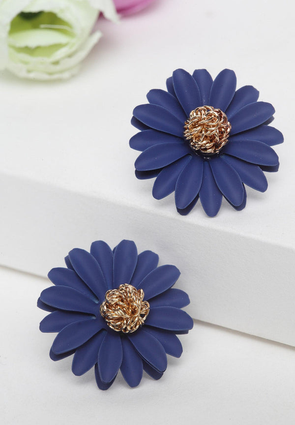 Blaue Blumenstecker