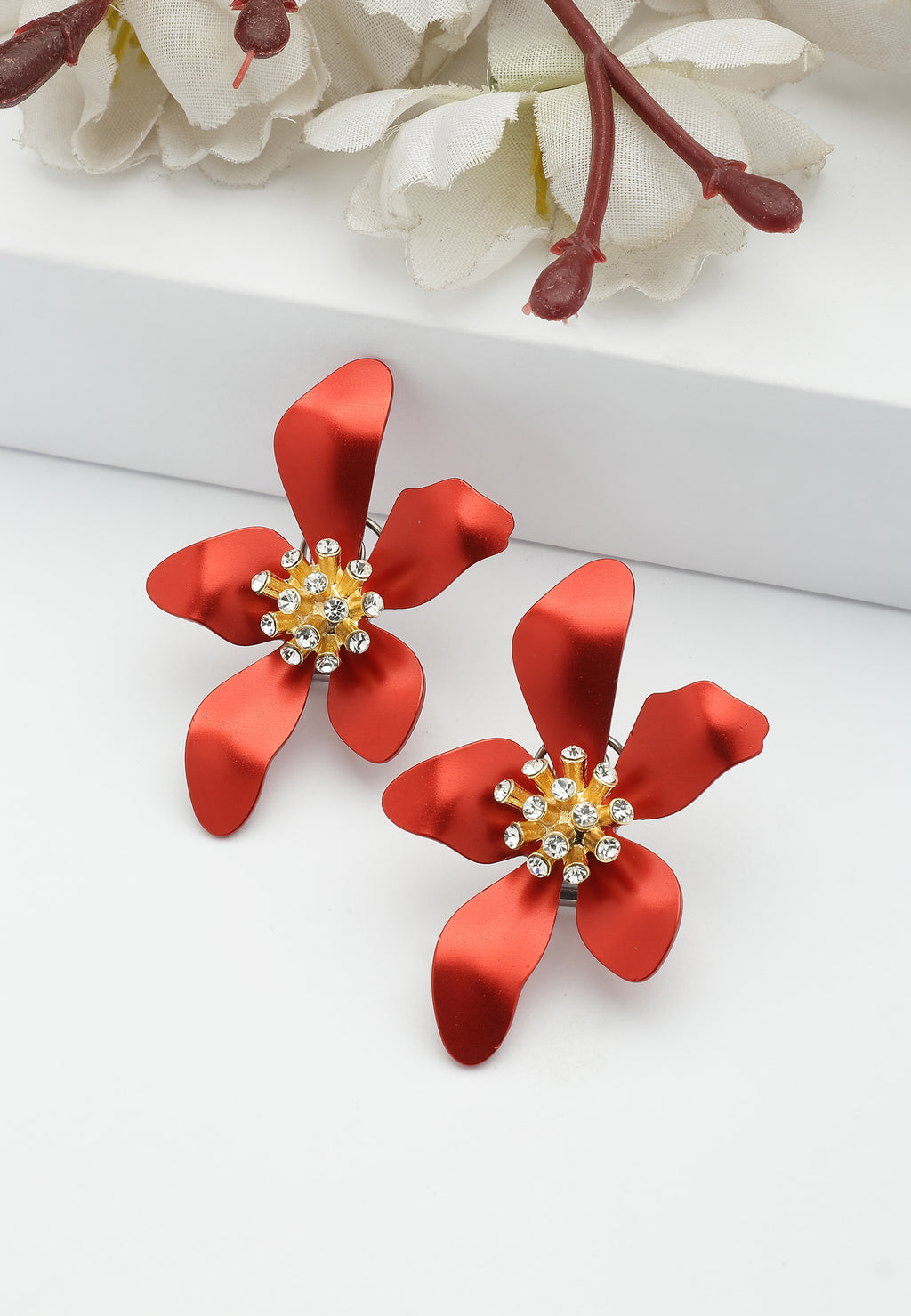 Floral Stud Earrings