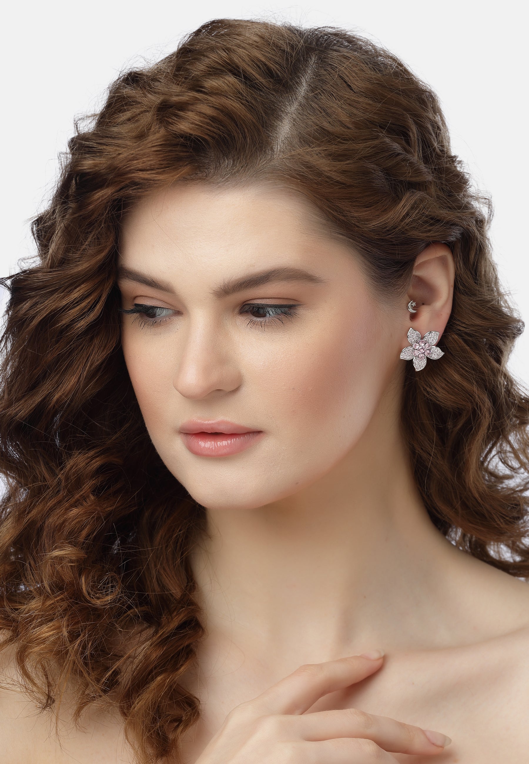 Boucles d'oreilles Stud Éblouissantes Daisy