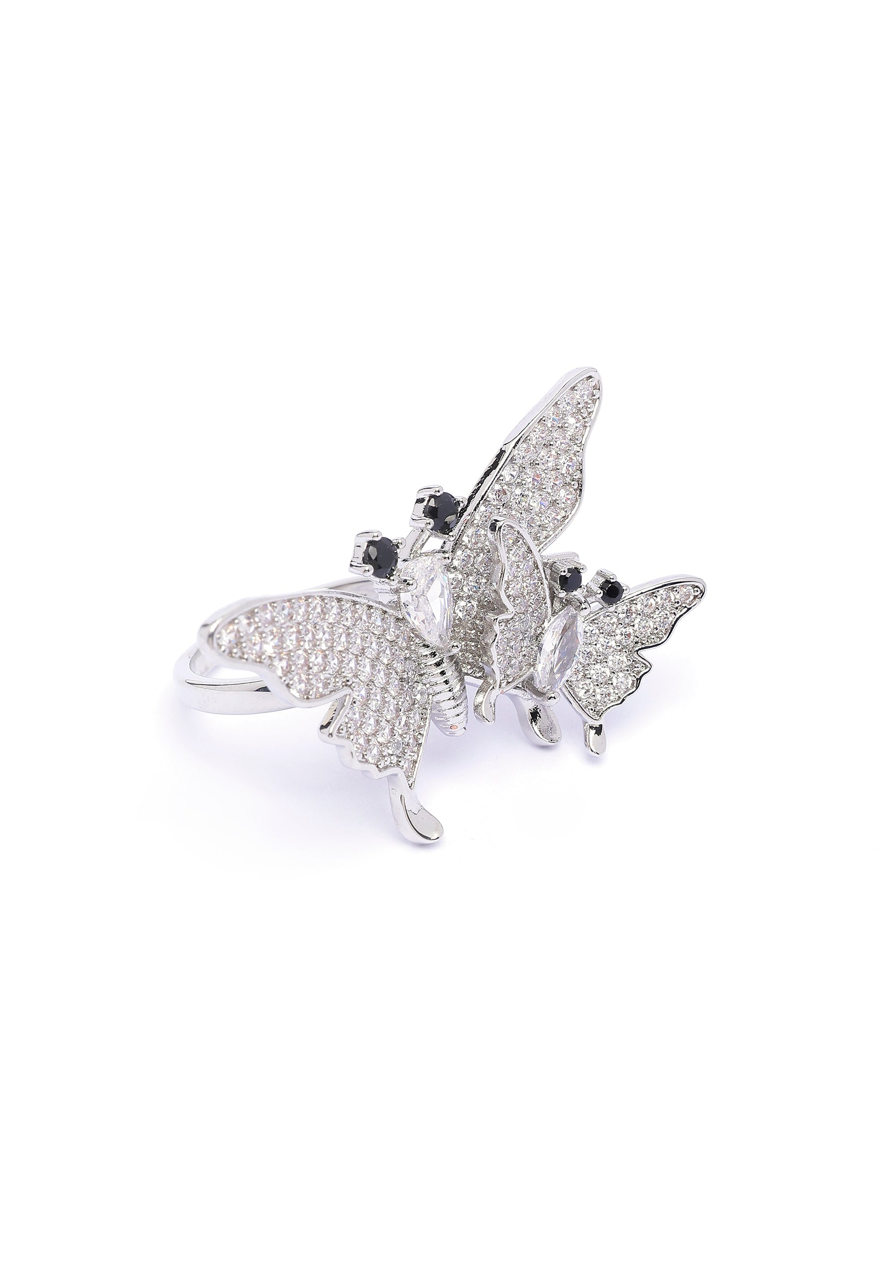 Anello Flutter Argento Carino