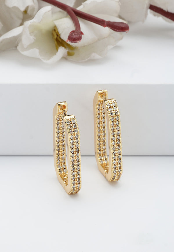 Sleek and Stylish Hoop Earrings