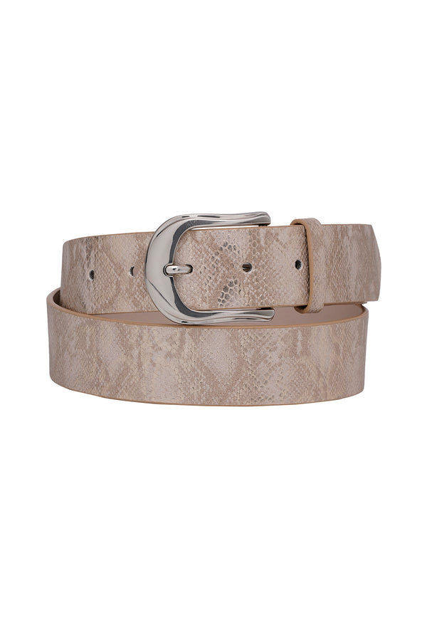 Slangenprint riem