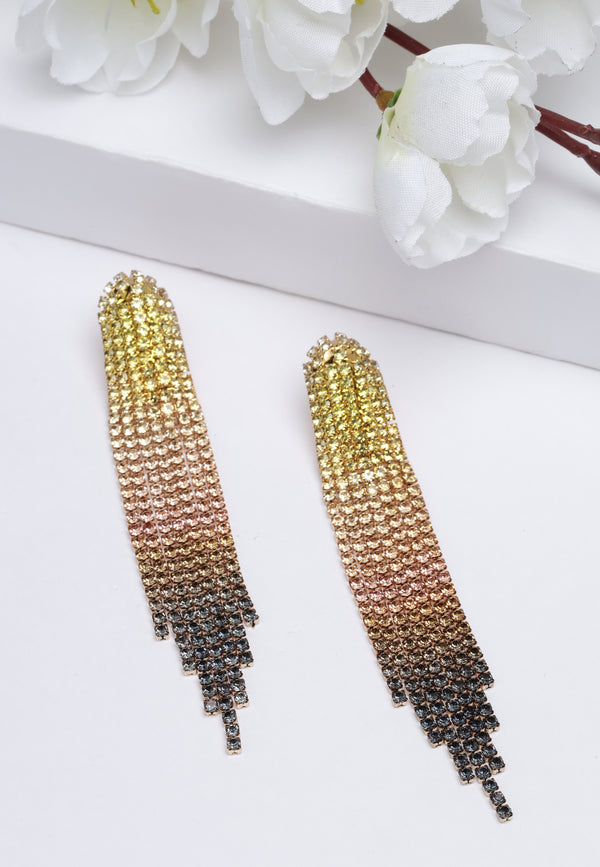 Boucles d'oreilles lustre de luxe